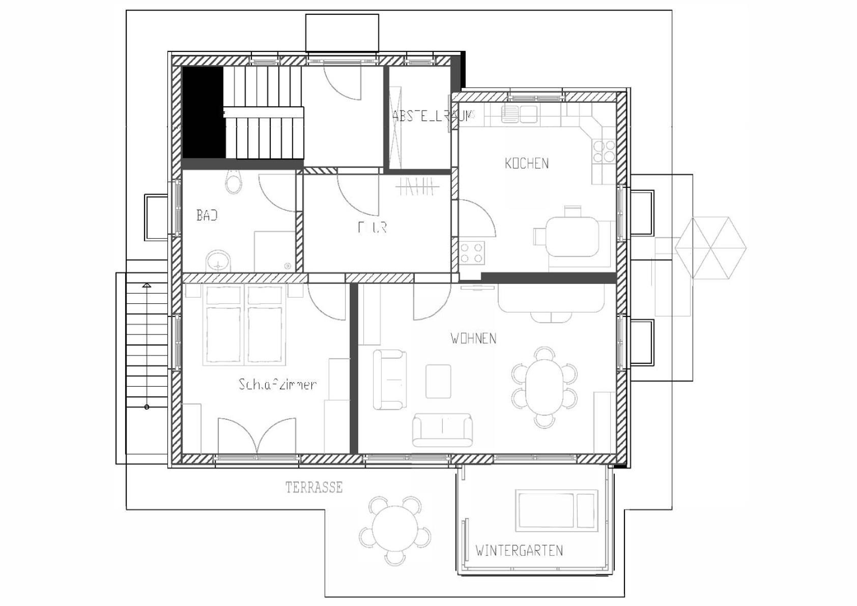 Klettgauperle - Familien- Und Behindertengerechte Ferienwohnung Griessen Exterior photo